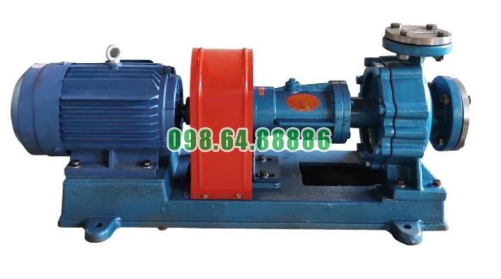 Bơm dầu truyền nhiệt trục ngang RY40-25-160 cột áp 28 m, lưu lượng 10 m3/h, công suất 2.2 kW, tốc độ 2.900 vòng/phút